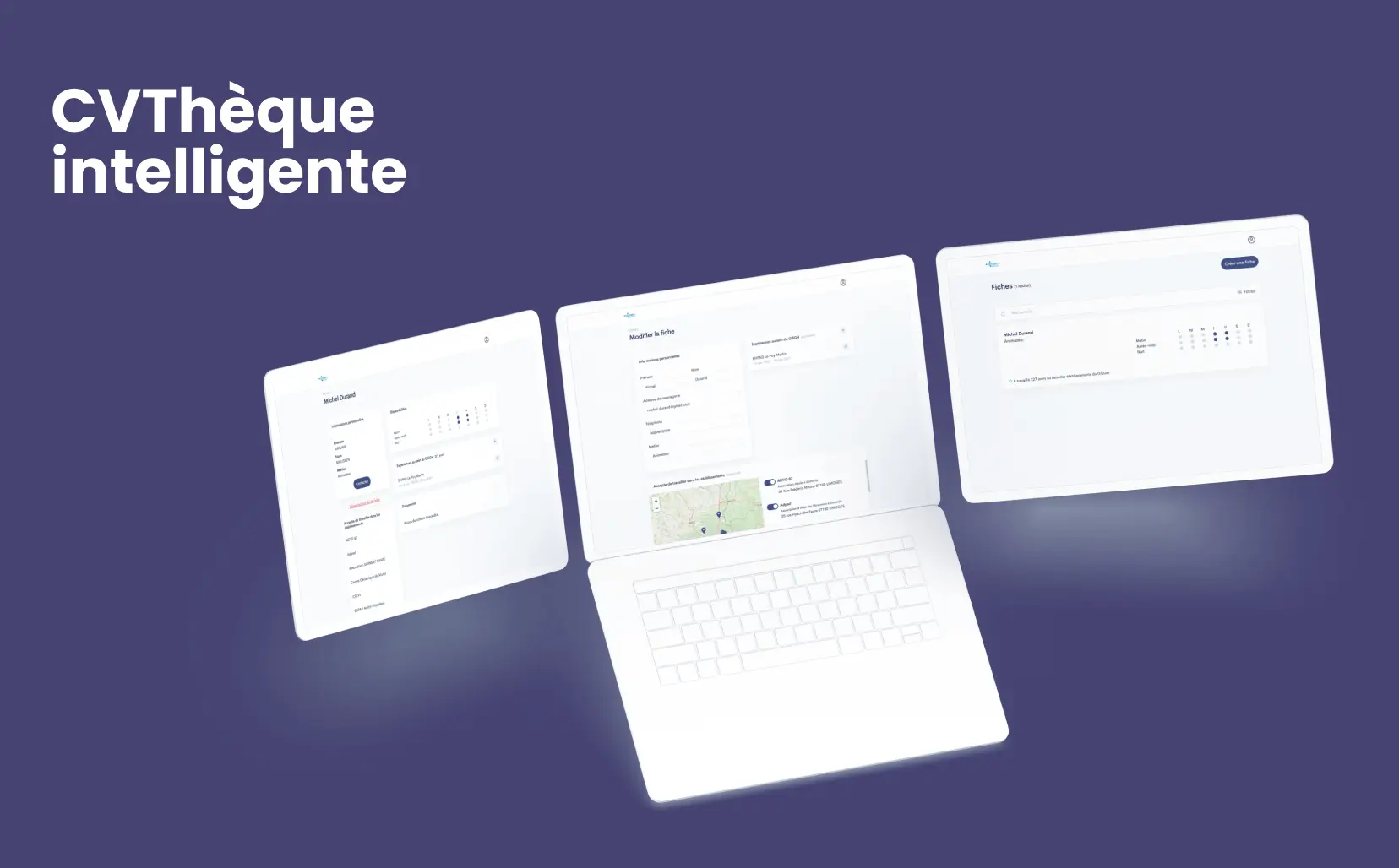 CVthèque Intelligente pour Groupement d'EHPAD