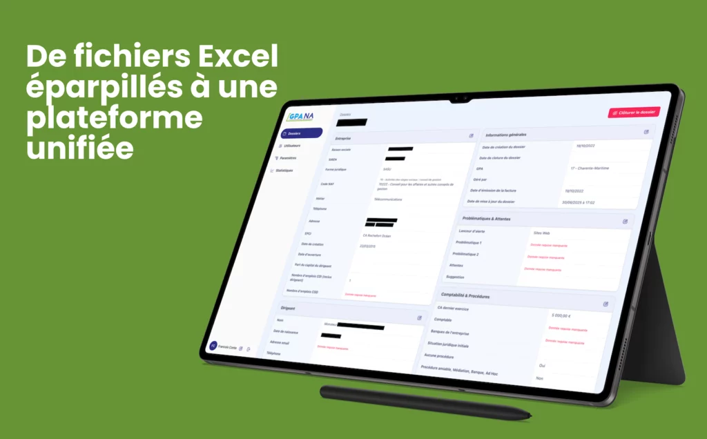 De fichiers Excel éparpillés à une plateforme unifiée